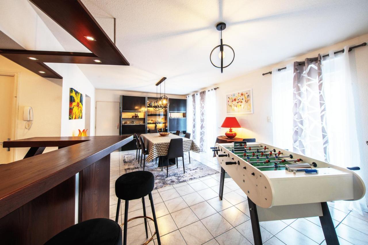 La Coquette ! Maison Au Coeur De La Bresse Avec Veranda Barbecue Garage Baby-Foot Et Barre De Son Екстериор снимка